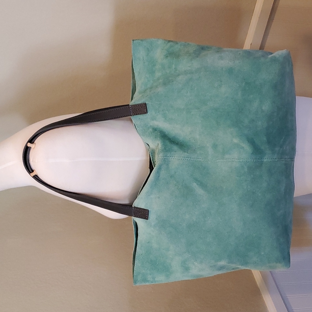 Mark & Graham suede tote